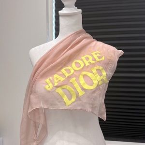 DIOR J’adore silk scarf